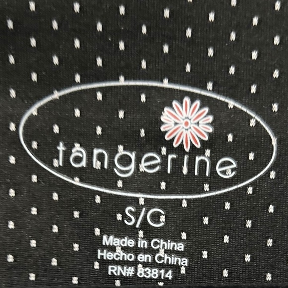 Tangerine • Women’s Collared Hoodie • Black/White Stripe • Size Small - Picture 7 of 9